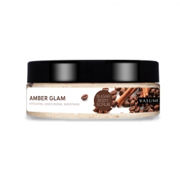 Peeling do ciała o zapachu kawy i cynamonu – Amber Glam Body Scrub 220g